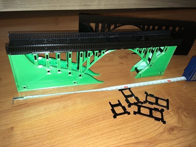 Viadukt  valley bridge 3D print model