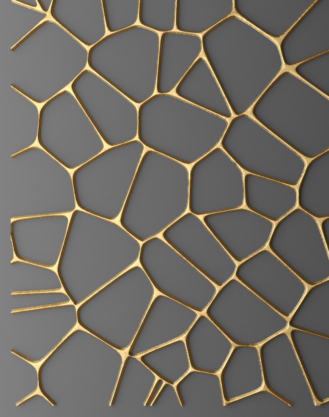 Panel lattice grille 3D 25 3D model_1