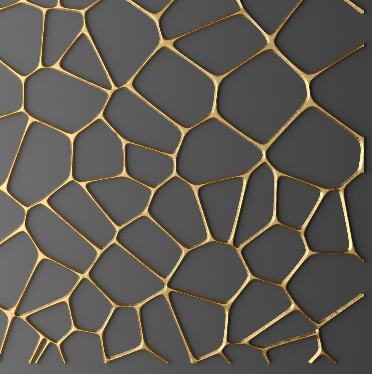 Panel lattice grille 3D 25 3D model_5