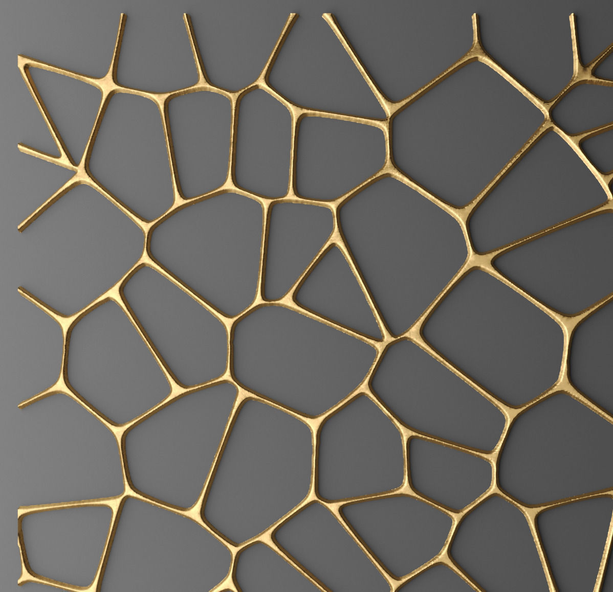 Panel lattice grille 3D 25 3D model_2