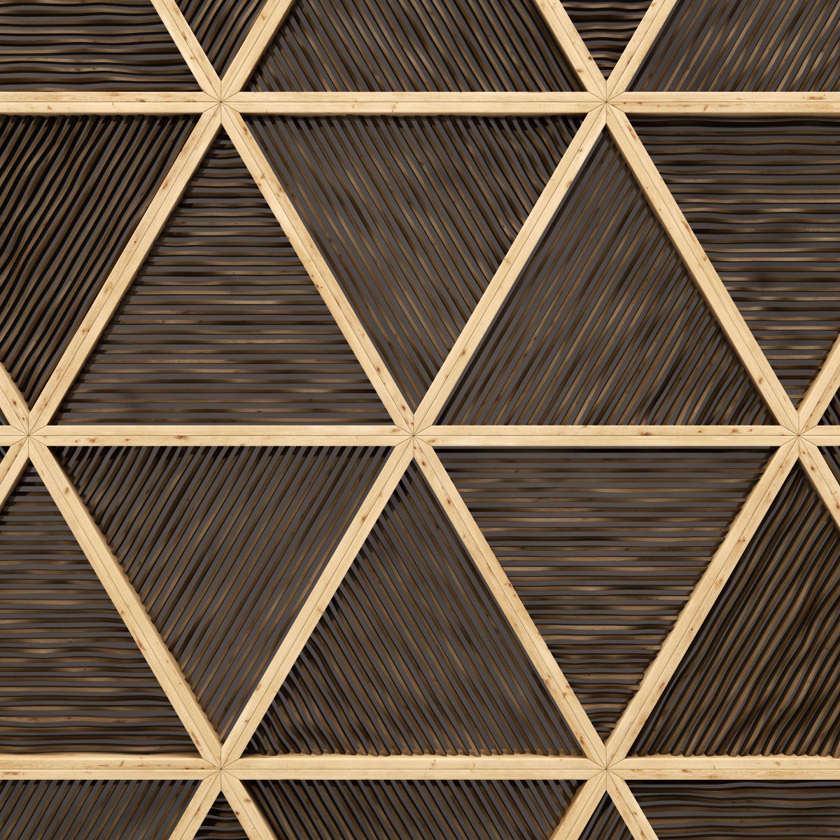 Ceiling parametric Triangle n1 3D model_13