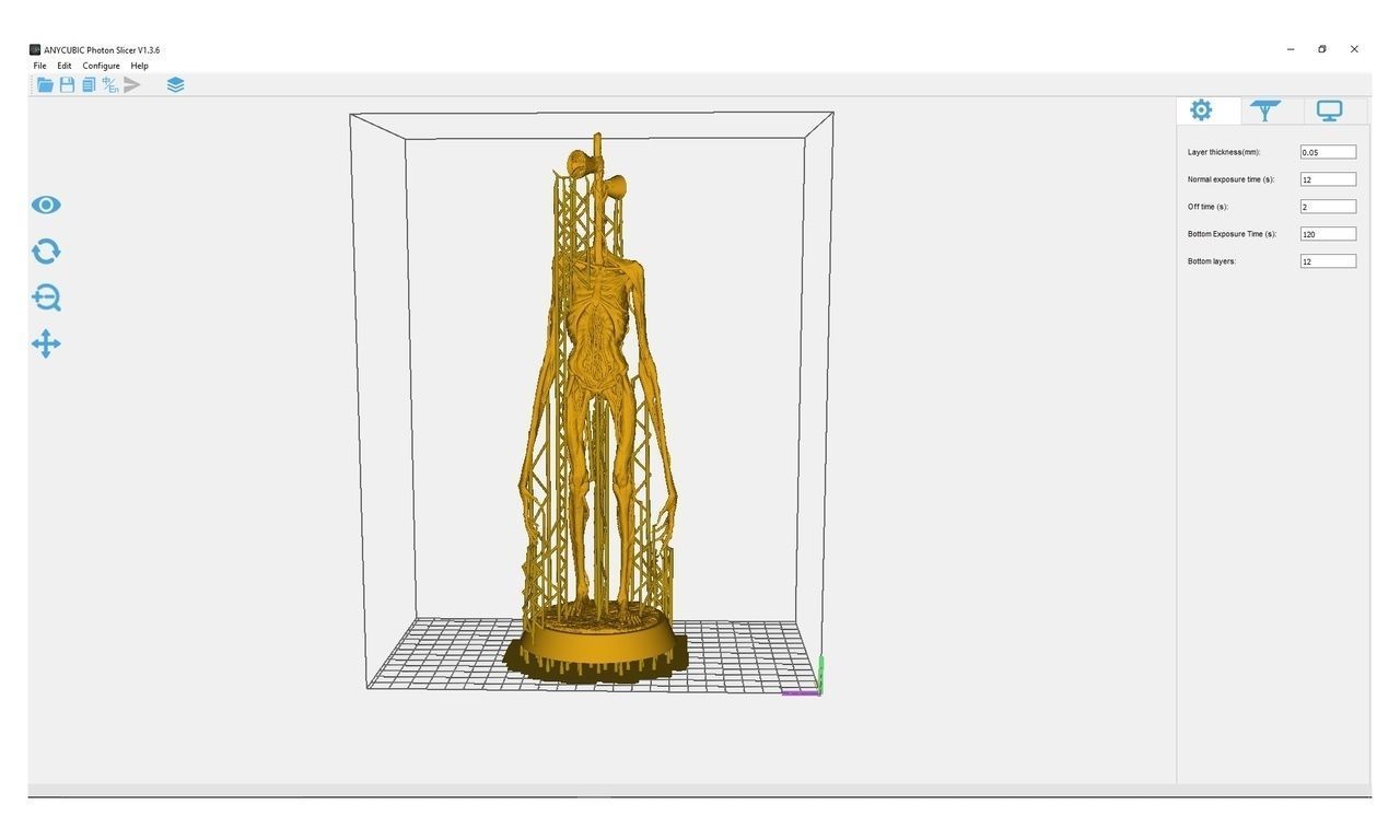 SirenHead high quality detalization model for 3d printer 3D print model_6