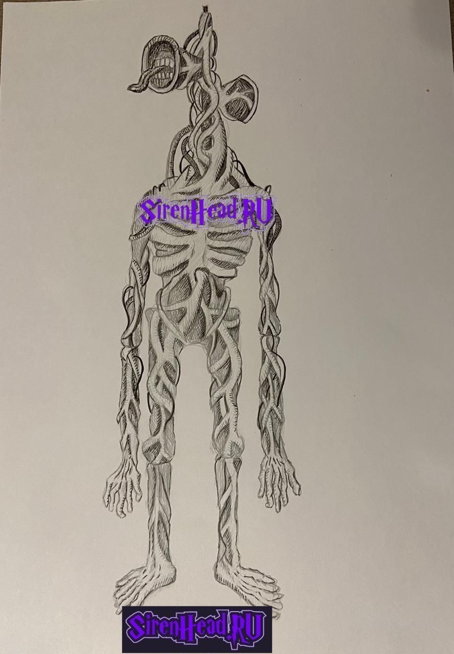 SirenHead high quality detalization model for 3d printer 3D print model_10