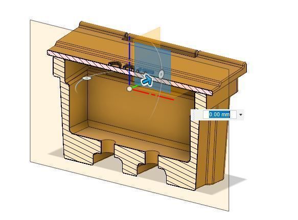 Model Railway Salt Grit Bin for Roadside or Car Park 3D print model_12