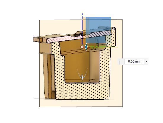 Model Railway Salt Grit Bin for Roadside or Car Park 3D print model_13