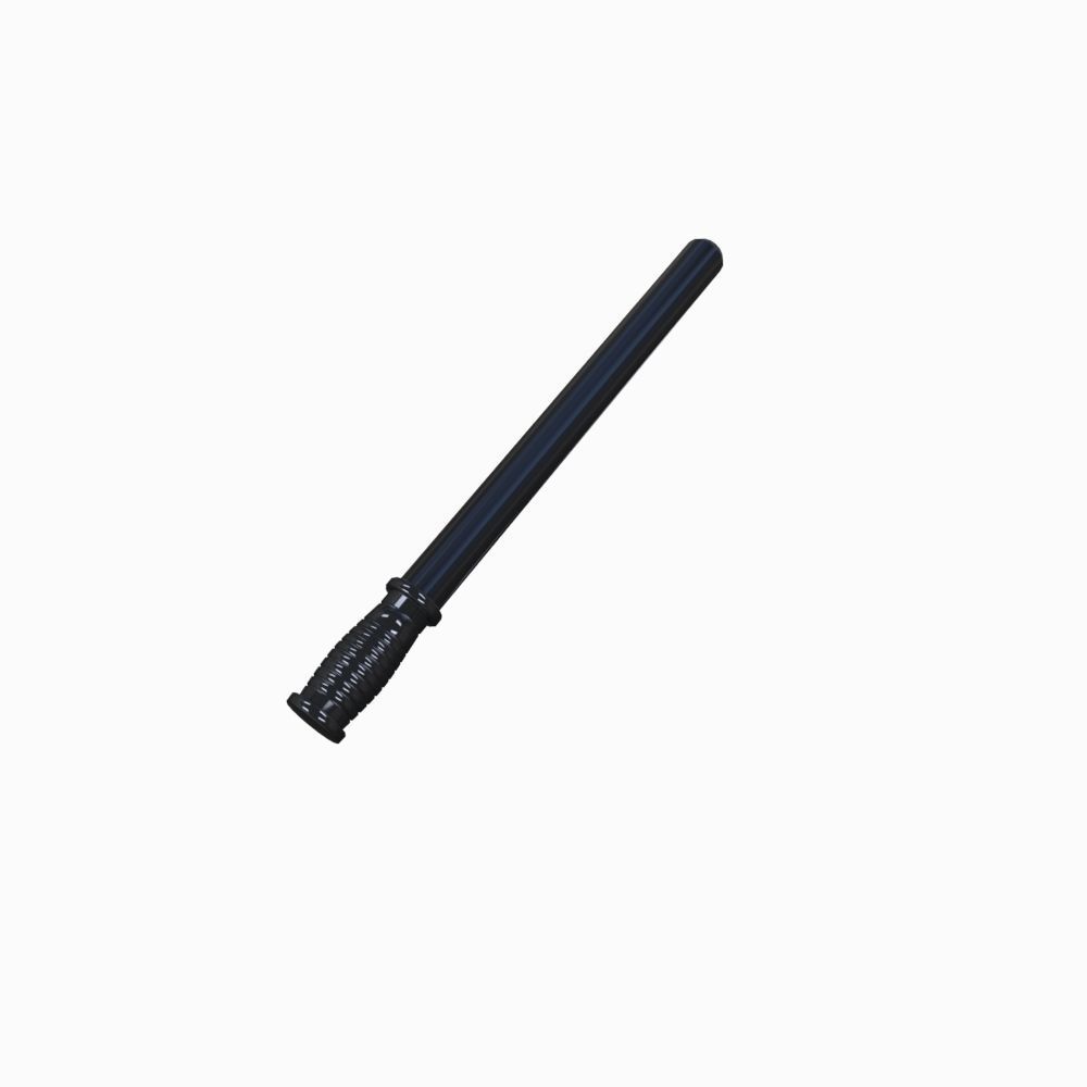 Police Battons - Nightstick Low-poly 3D model_7