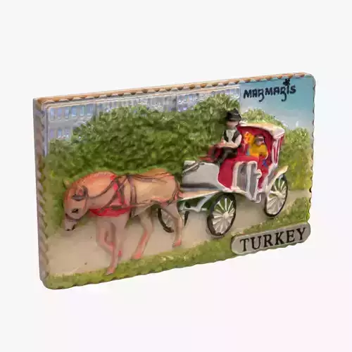 Turkey Magnet Souvenir 3D print model