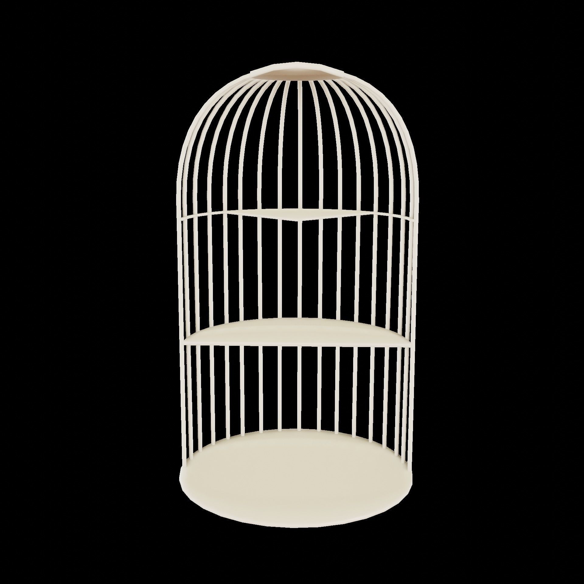 Petit layer stand and flower set 3D model_13