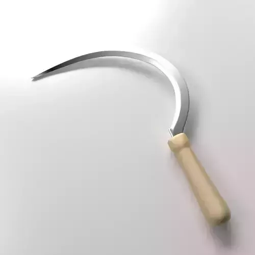 Sickle knife 3D model