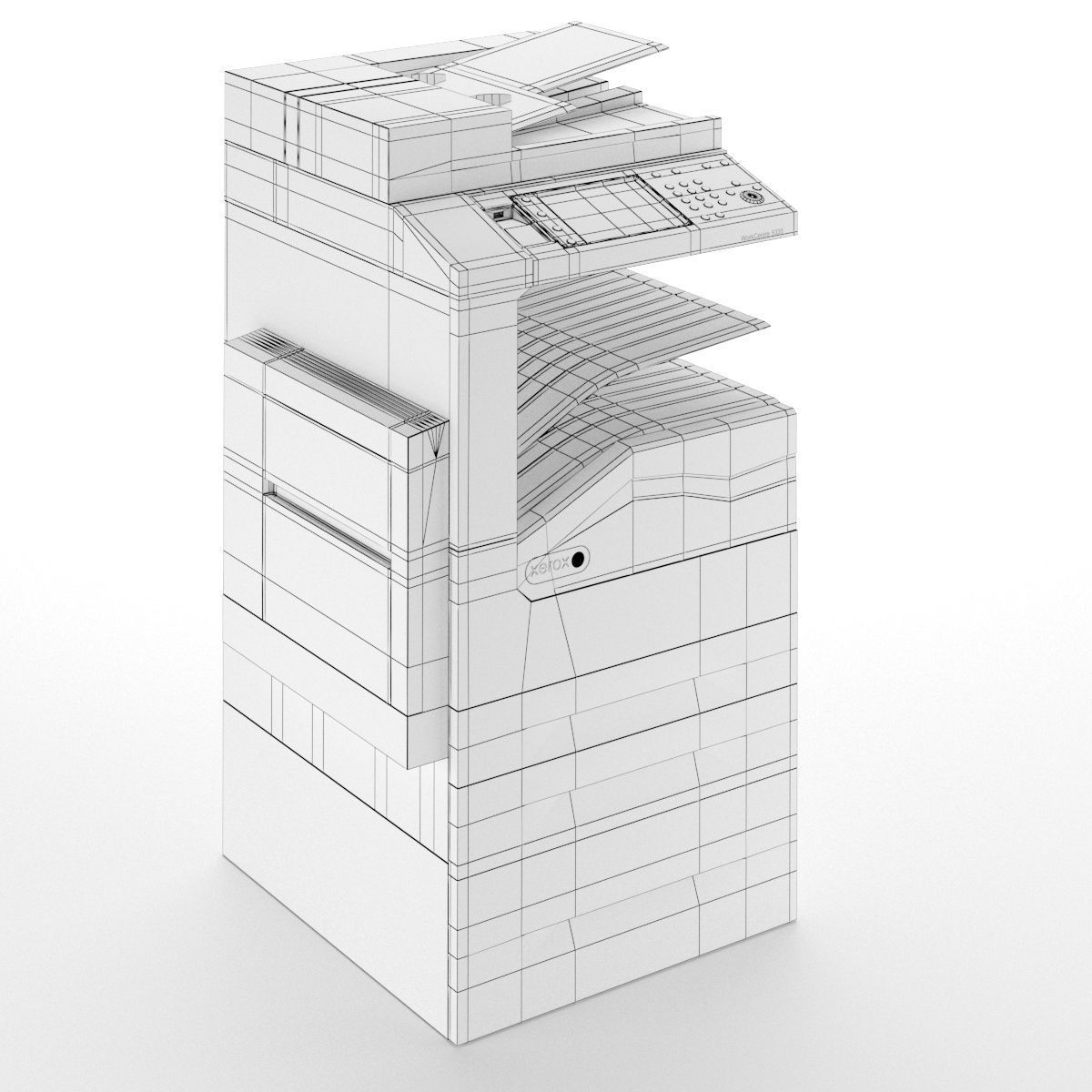 Copier Xerox WorkCentre 5335 3D model_8