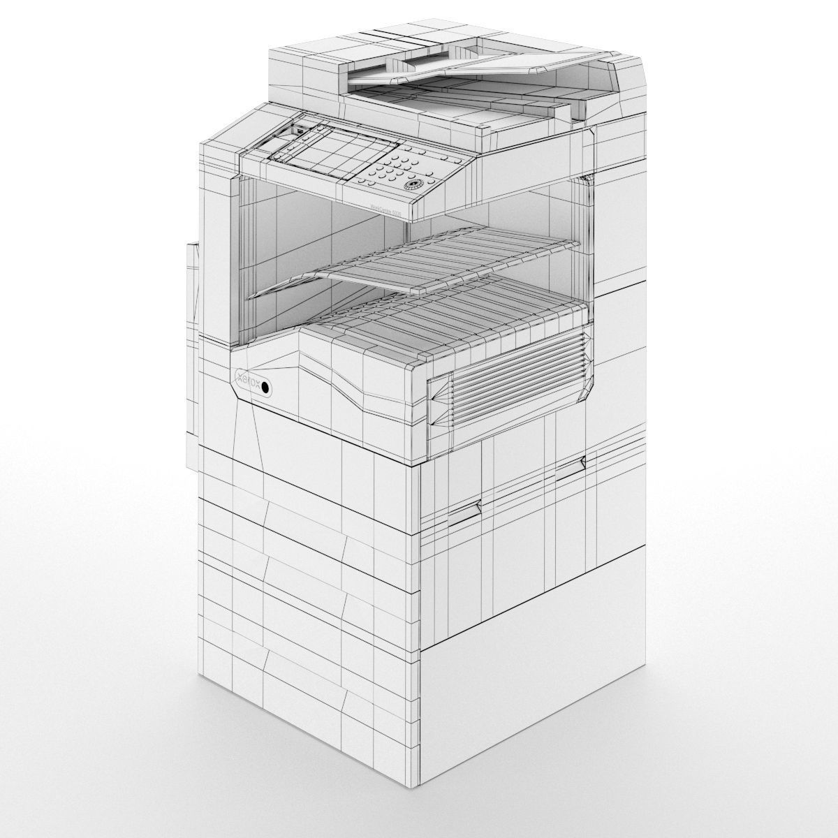 Copier Xerox WorkCentre 5335 3D model_7
