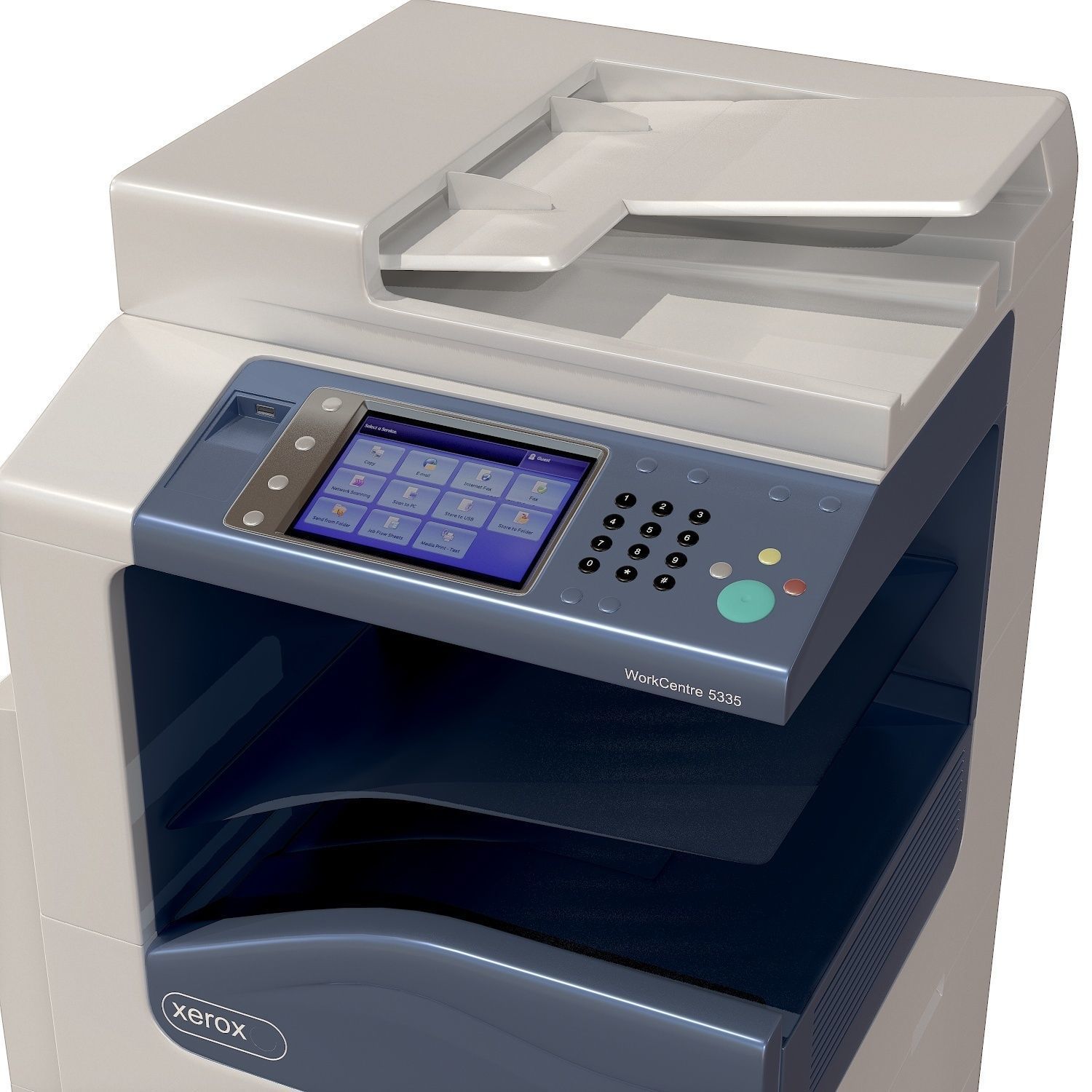 Copier Xerox WorkCentre 5335 3D model_2
