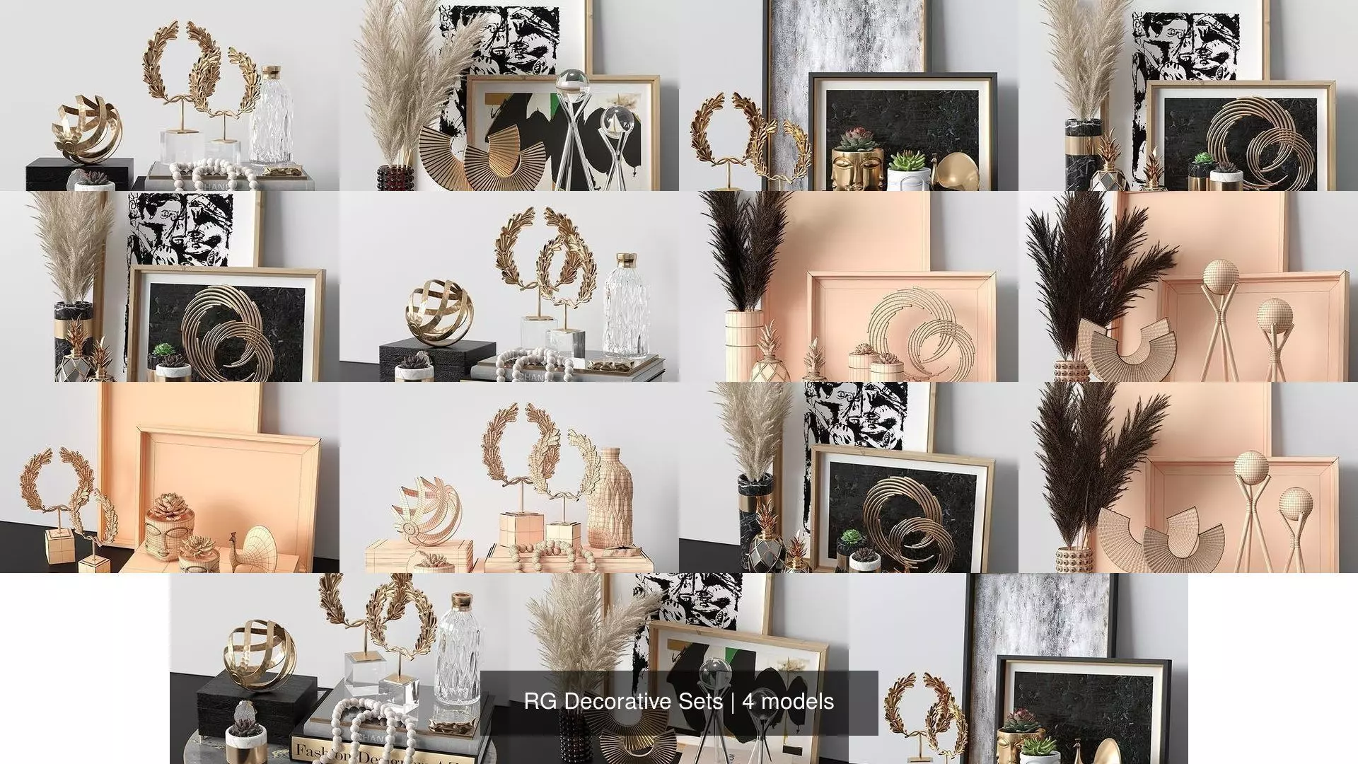RG Decorative Sets 3D Model Collection_1
