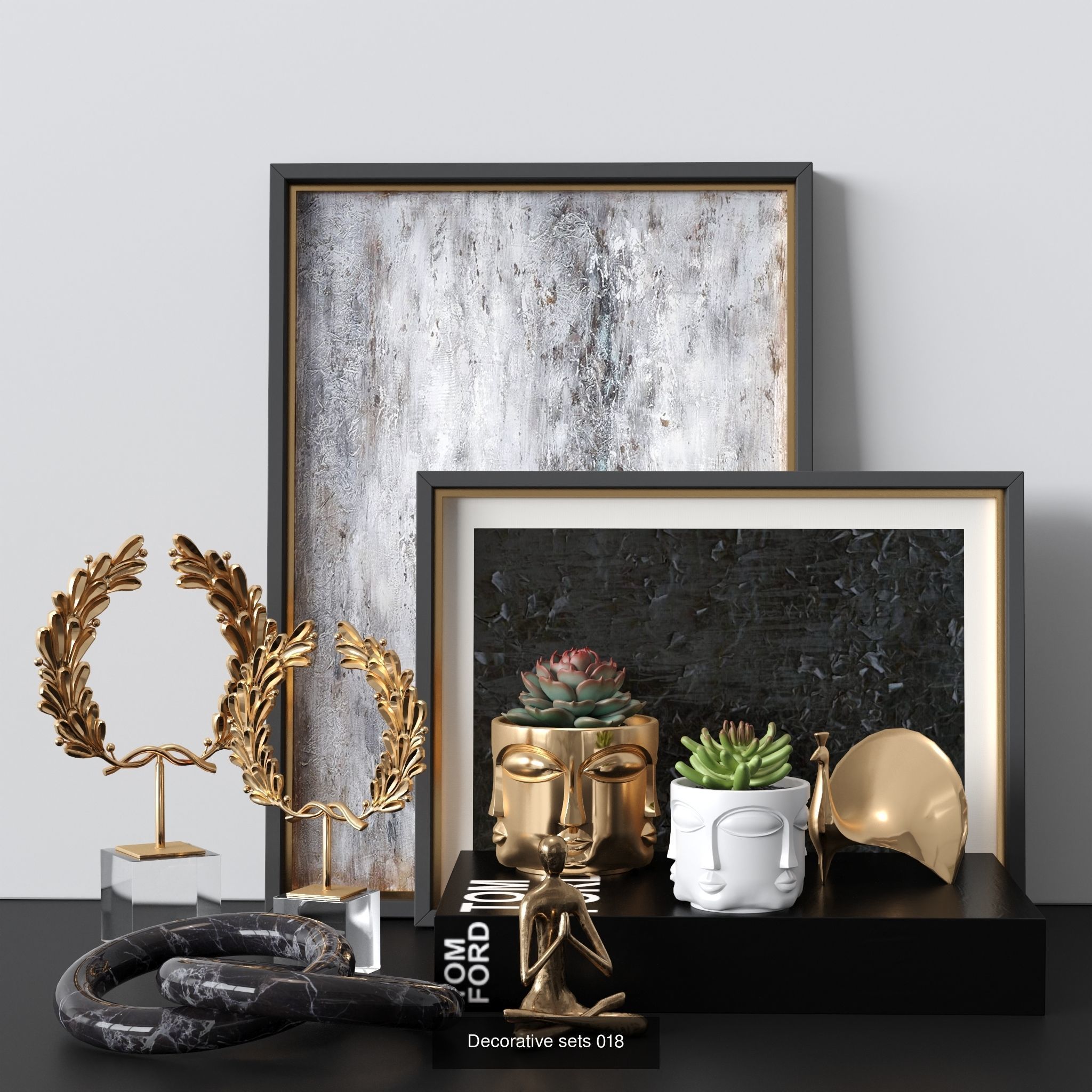 RG Decorative Sets 3D Model Collection_4