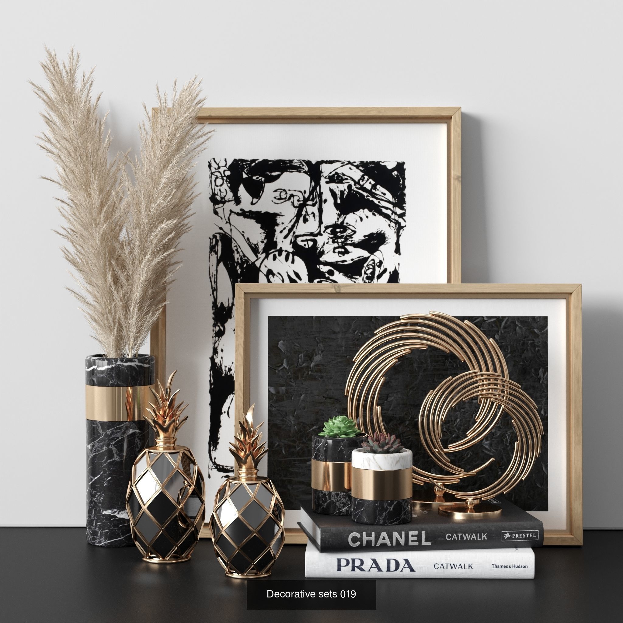 RG Decorative Sets 3D Model Collection_5