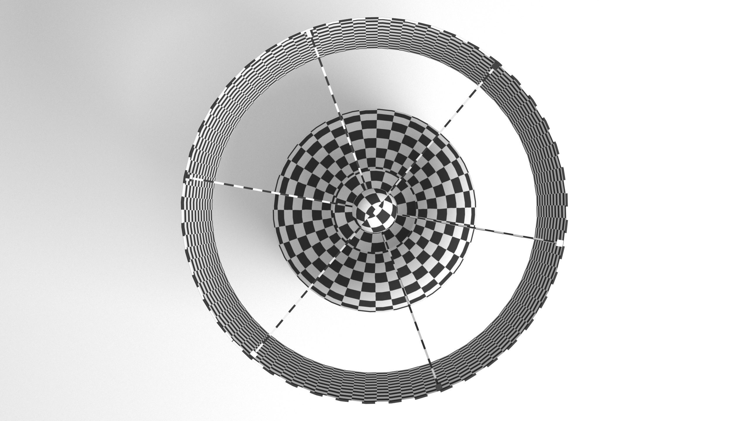 Lamp of a Green Glass Bottle - 3ds Max 3D model_14