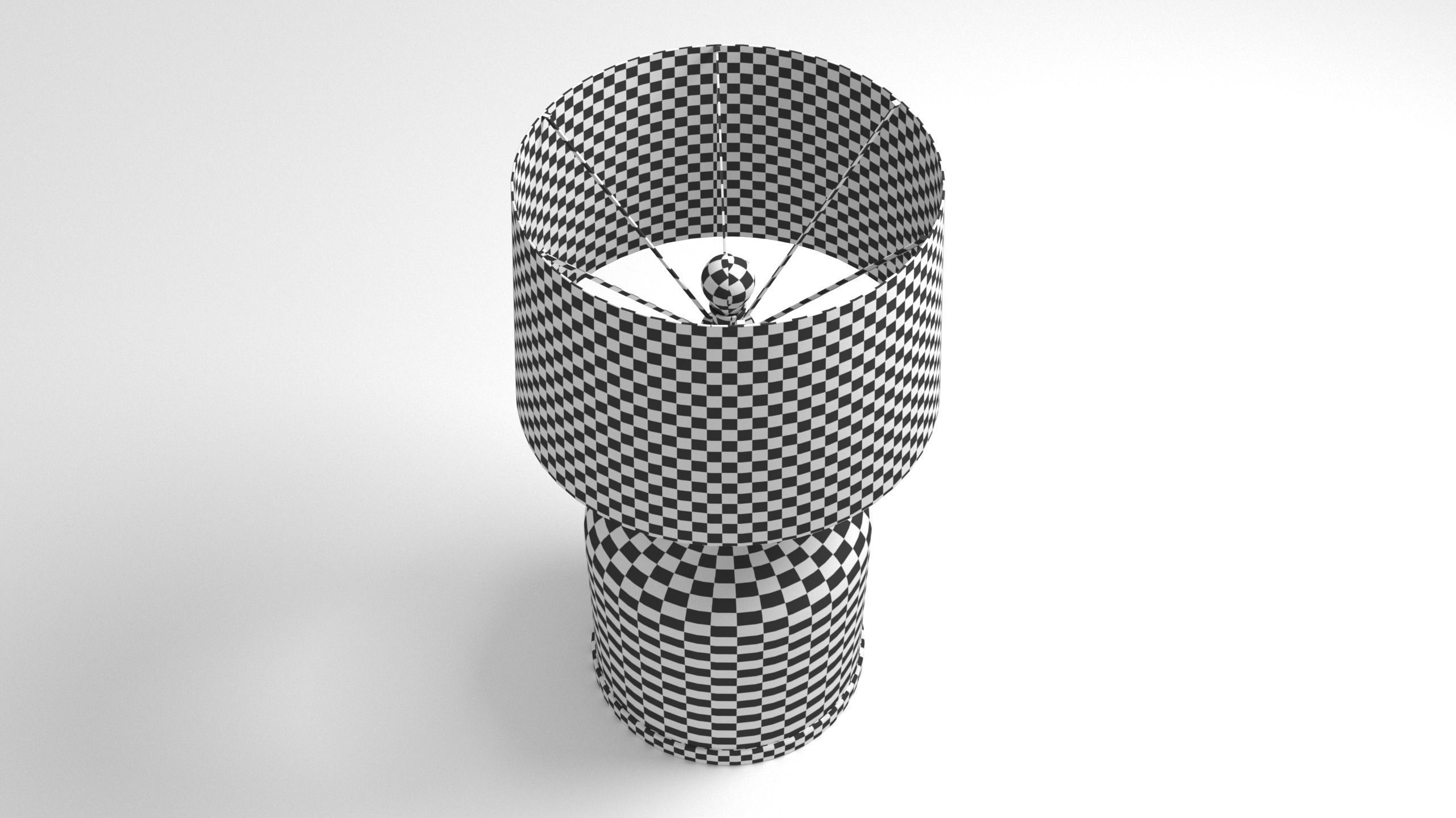 Lamp of a Green Glass Bottle - 3ds Max 3D model_8