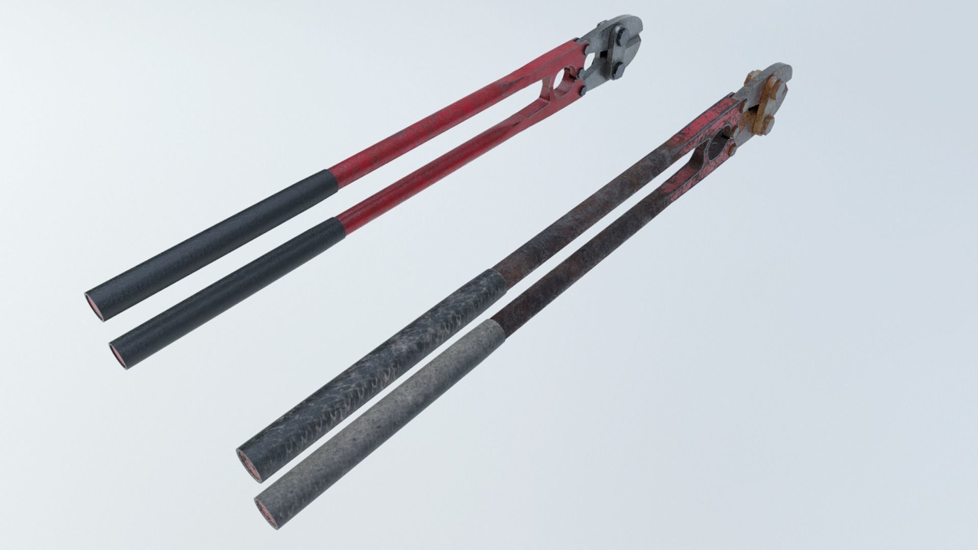 Bolt Cutters Low-poly 3D model_3