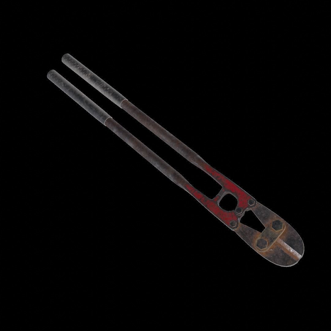 Bolt Cutters Low-poly 3D model_24