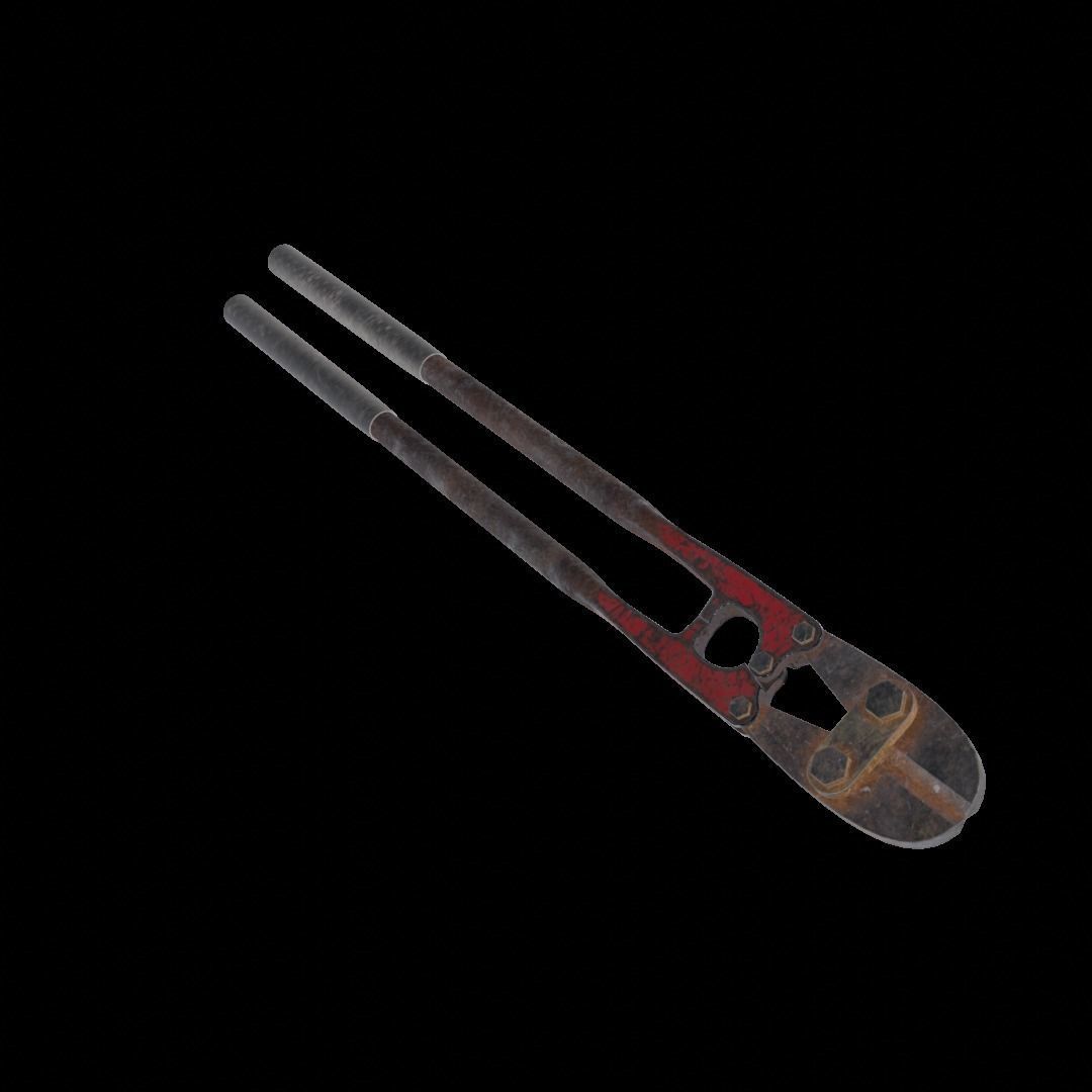 Bolt Cutters Low-poly 3D model_23