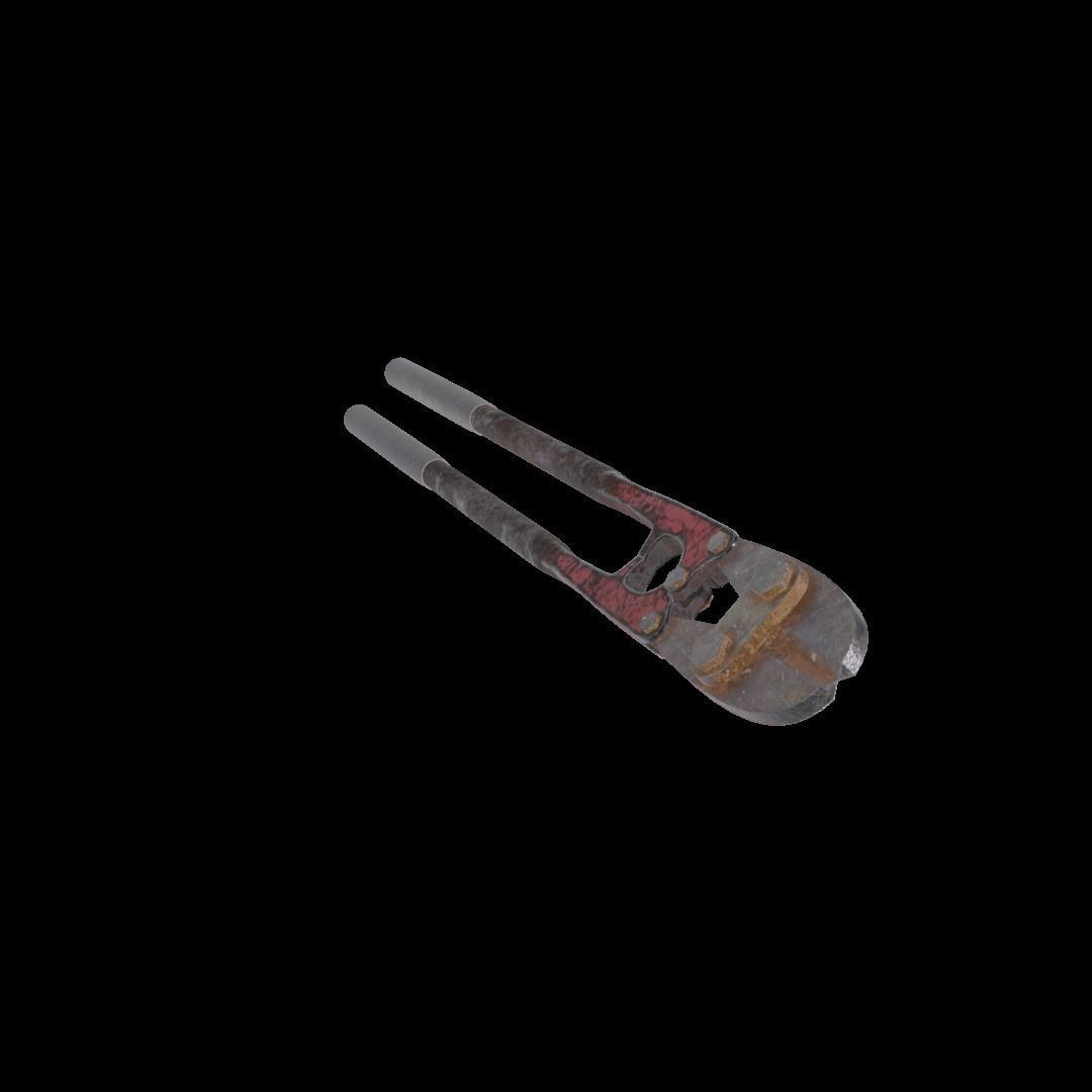 Bolt Cutters Low-poly 3D model_22