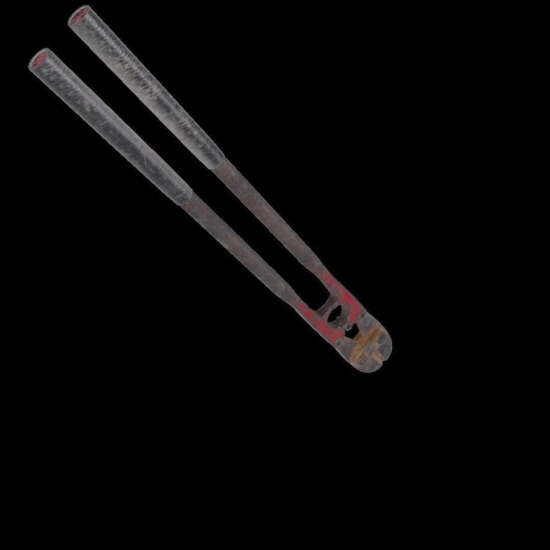 Bolt Cutters Low-poly 3D model_15