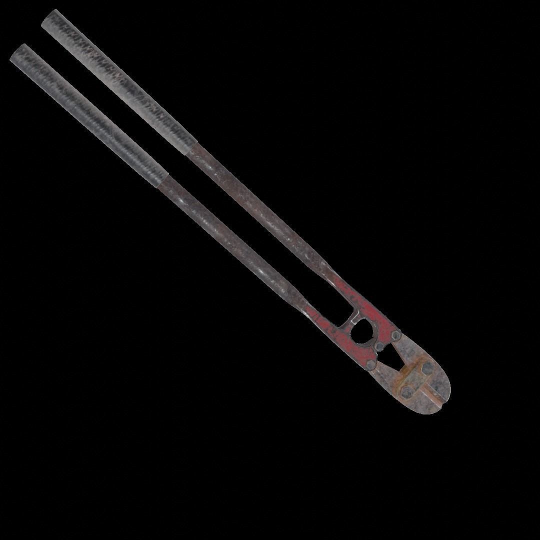 Bolt Cutters Low-poly 3D model_12