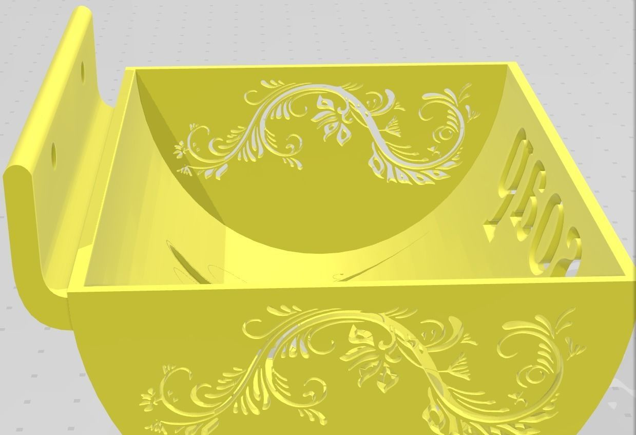 Soap holder 3D print model_2