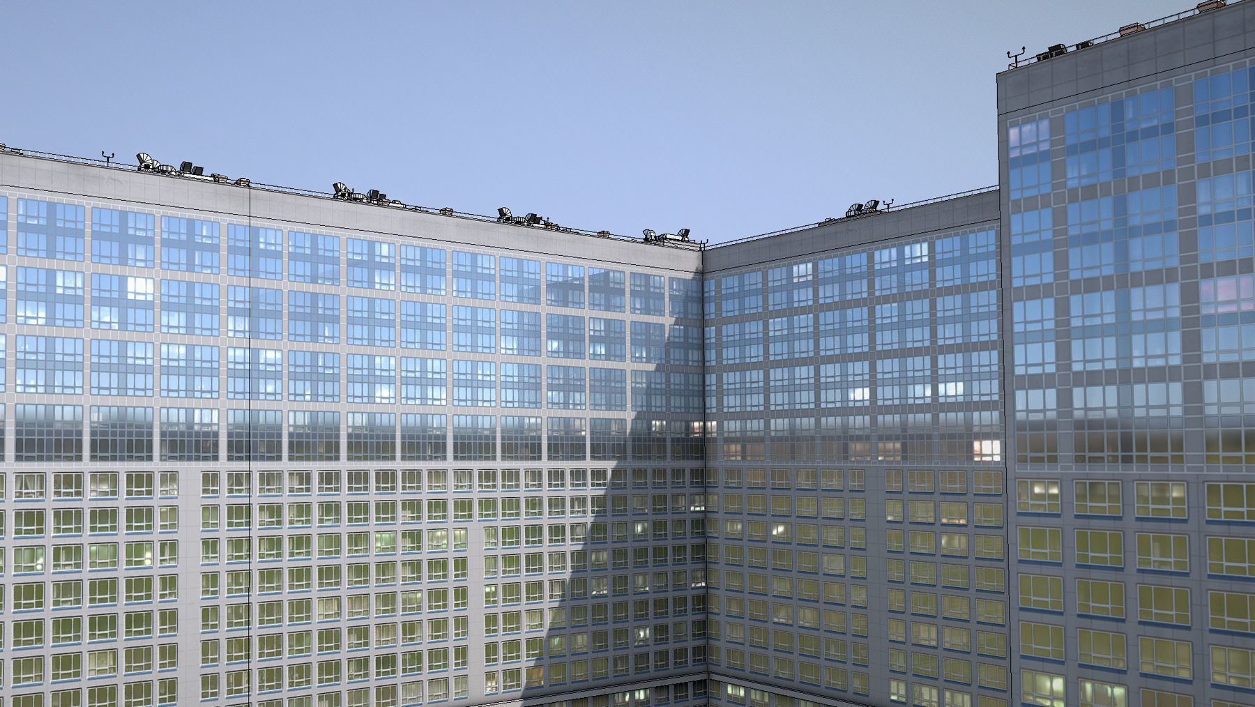 MSK Building 23 airbus Low-poly 3D model_28