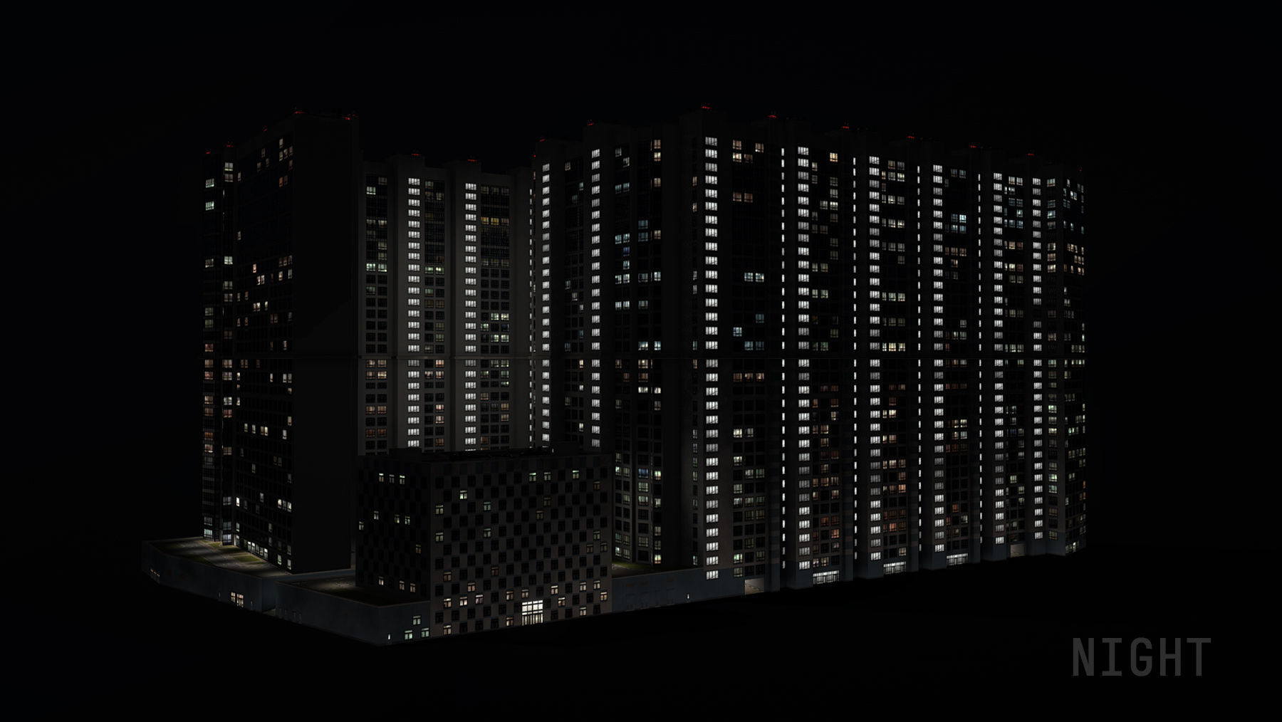 MSK Building 23 airbus Low-poly 3D model_20