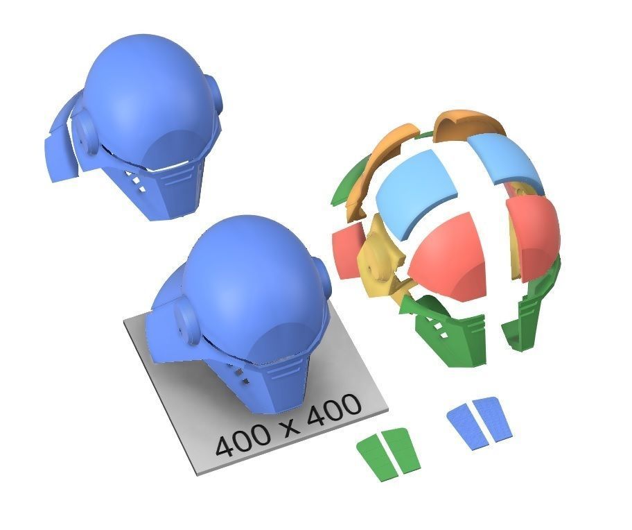 Second Sister helmet Star Wars Fallen Order 3D print model_7