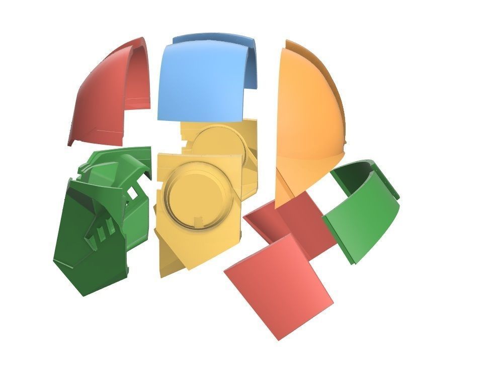 Second Sister helmet Star Wars Fallen Order 3D print model_9