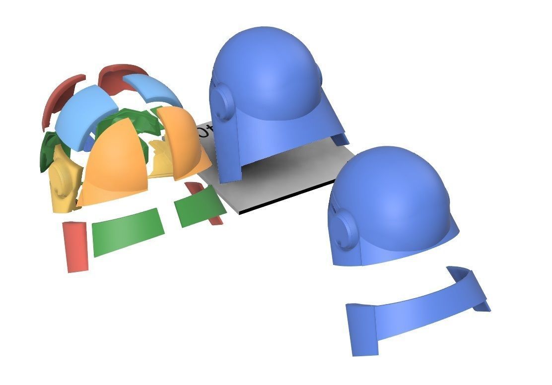 Second Sister helmet Star Wars Fallen Order 3D print model_8