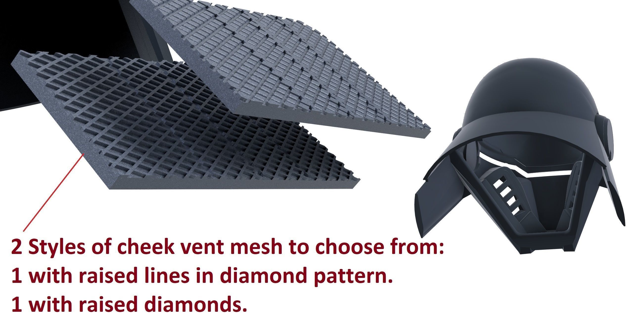 Second Sister helmet Star Wars Fallen Order 3D print model_5