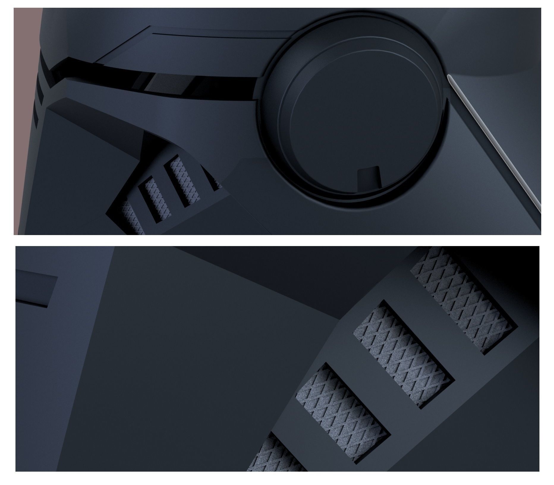 Second Sister helmet Star Wars Fallen Order 3D print model_6