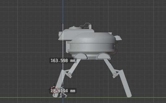 CYBER WAR MACHINE 3D PRINTABLE MODEL 3D print model_2