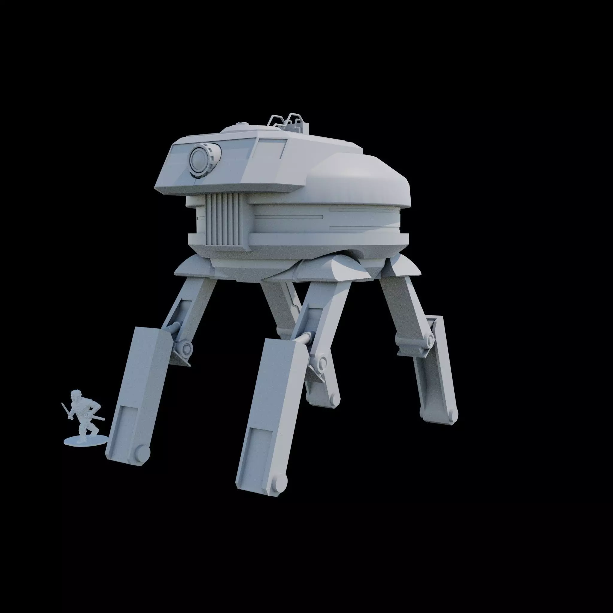 CYBER WAR MACHINE 3D PRINTABLE MODEL 3D print model_0