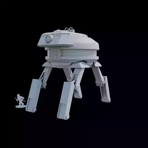 CYBER WAR MACHINE 3D PRINTABLE MODEL 3D print model