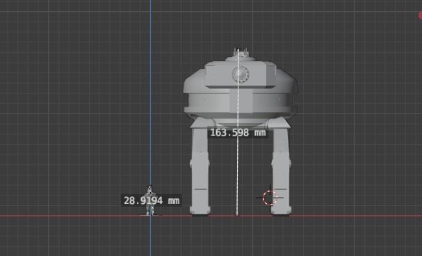 CYBER WAR MACHINE 3D PRINTABLE MODEL 3D print model_3