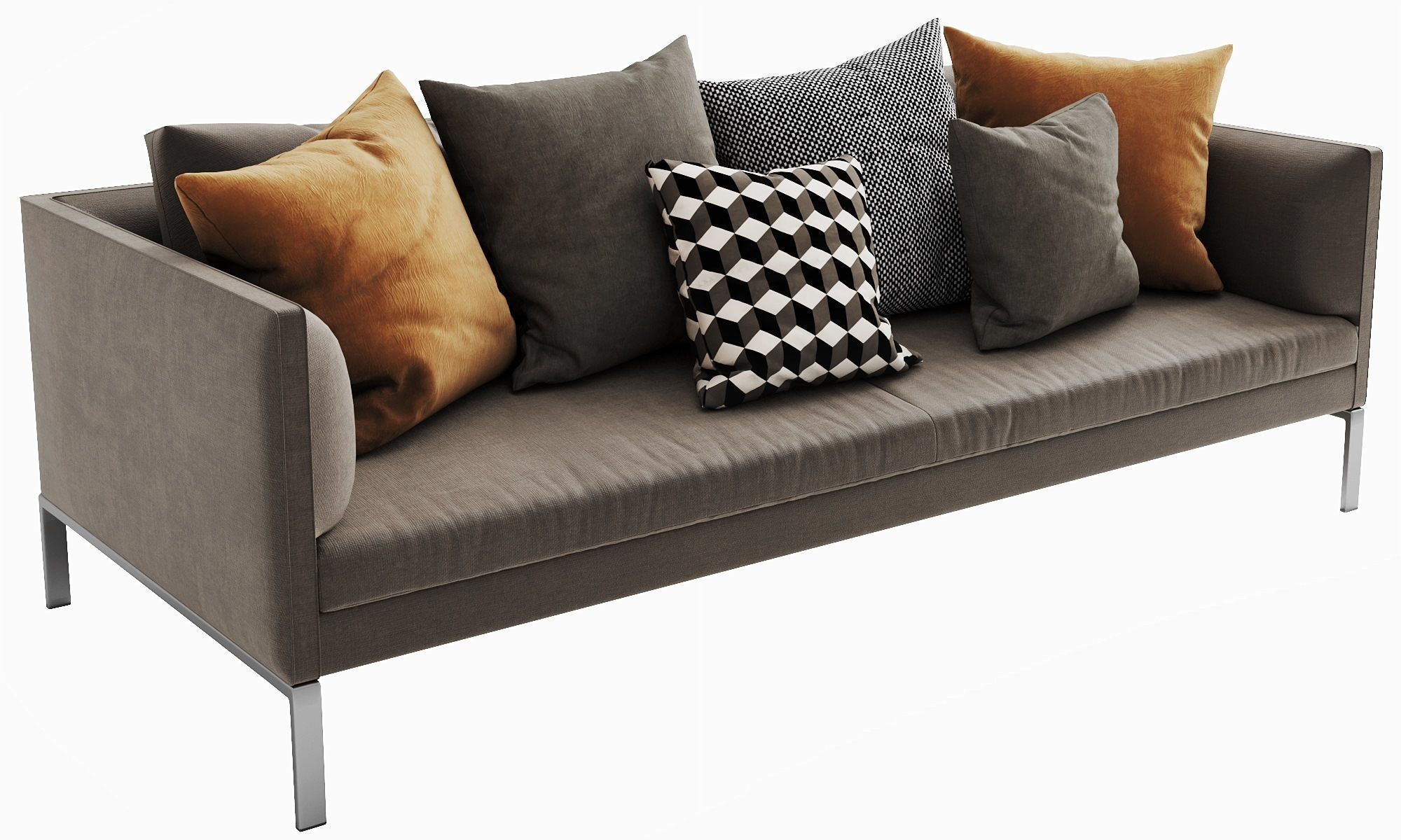 Paul Sofa 3D model_9