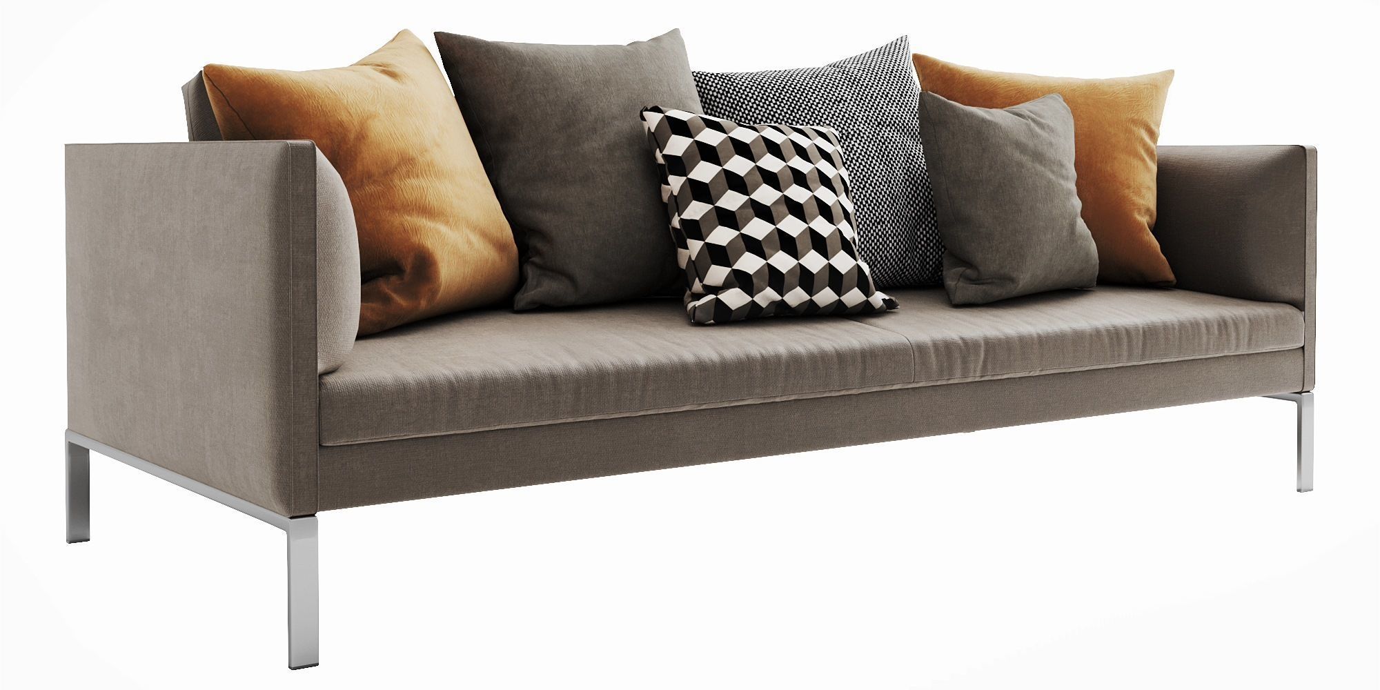 Paul Sofa 3D model_12