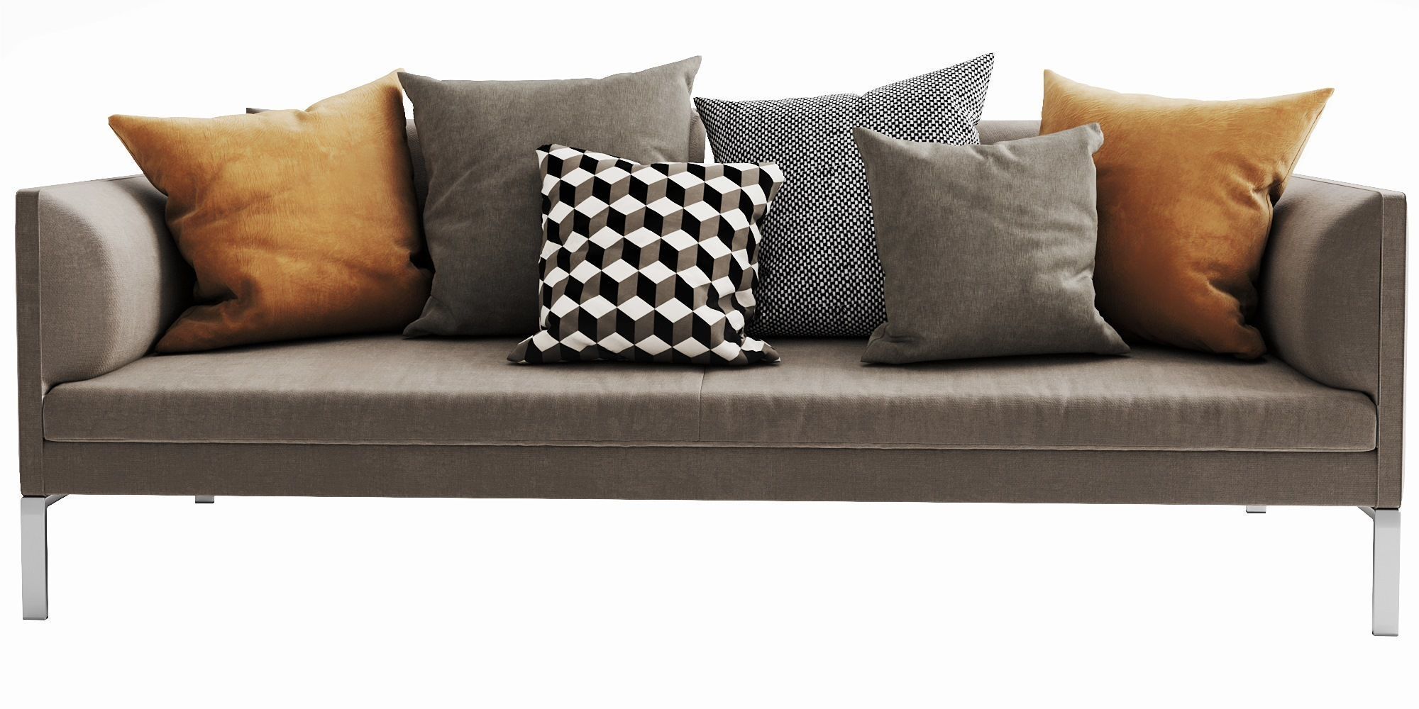 Paul Sofa 3D model_7