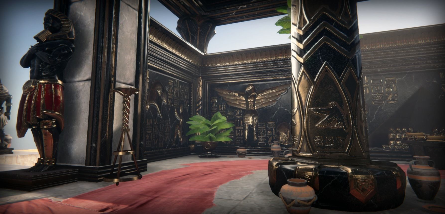 Ancient Egypt Temple 3D model_6