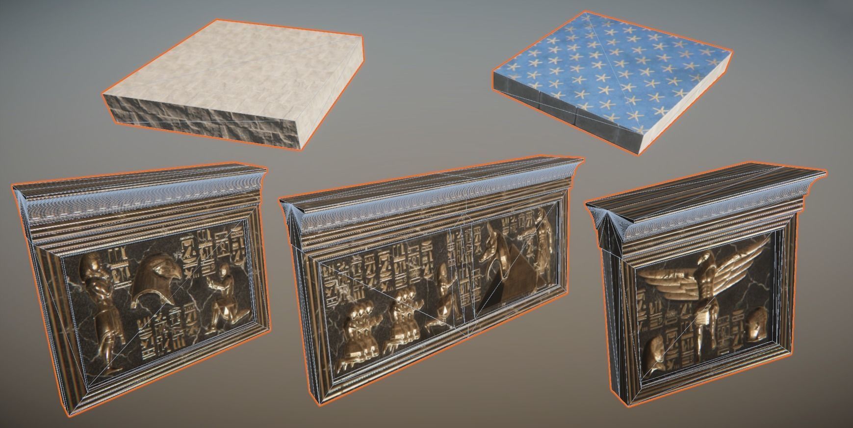 Ancient Egypt Temple 3D model_20
