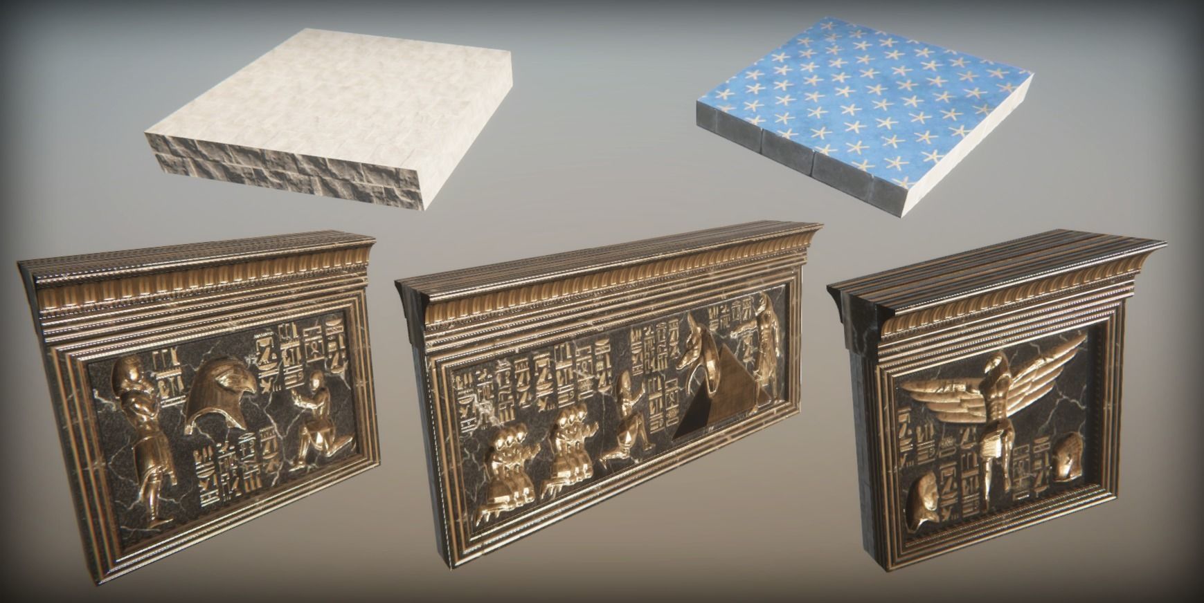 Ancient Egypt Temple 3D model_19