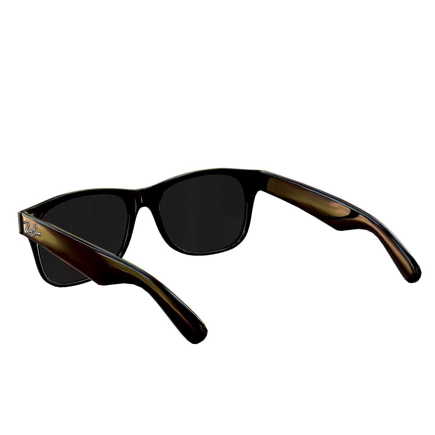 Ray-Ban Wayfarer Sunglasses Low-poly 3D model_28