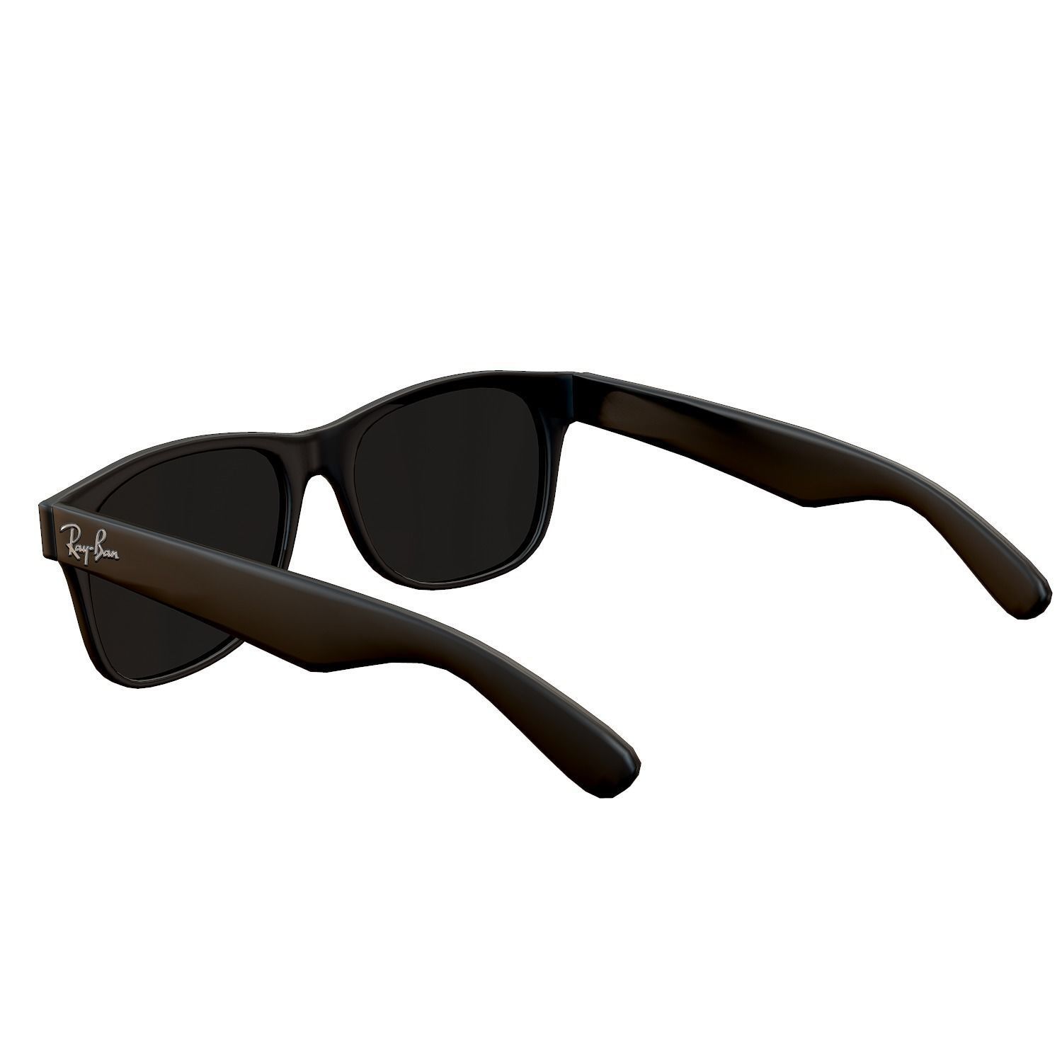 Ray-Ban Wayfarer Sunglasses Low-poly 3D model_20