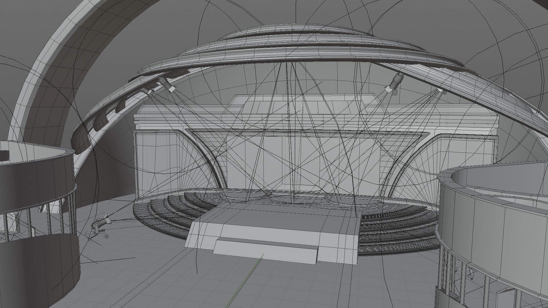 Virtual Stage 3d Model 3D model_8