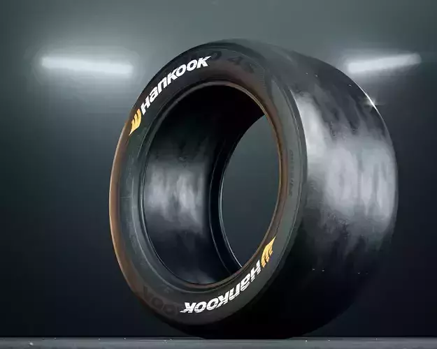 Hankook Racing Slick Tire 3D model