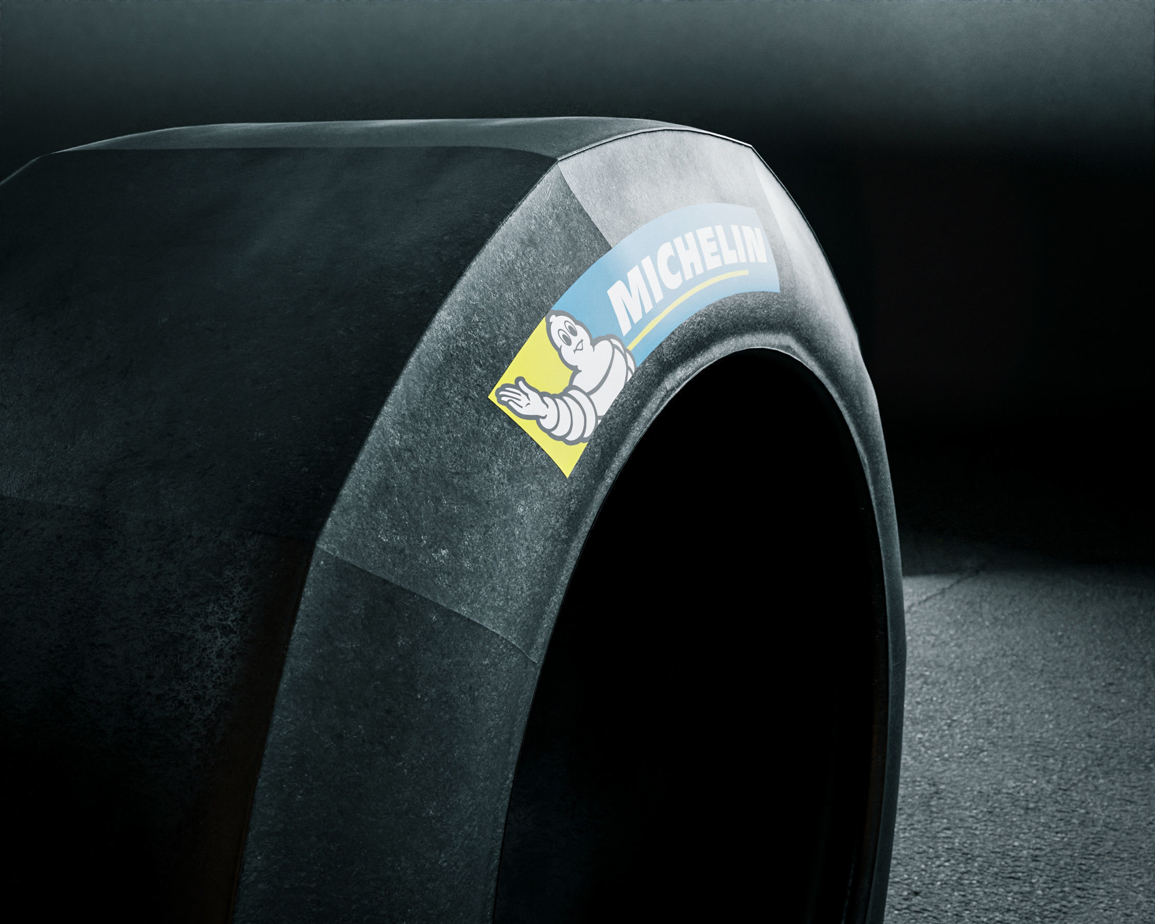Michelin Racing Slick Tires 3D model_1